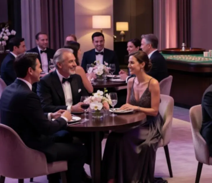 Elegantní večerní společenský event Karlovex